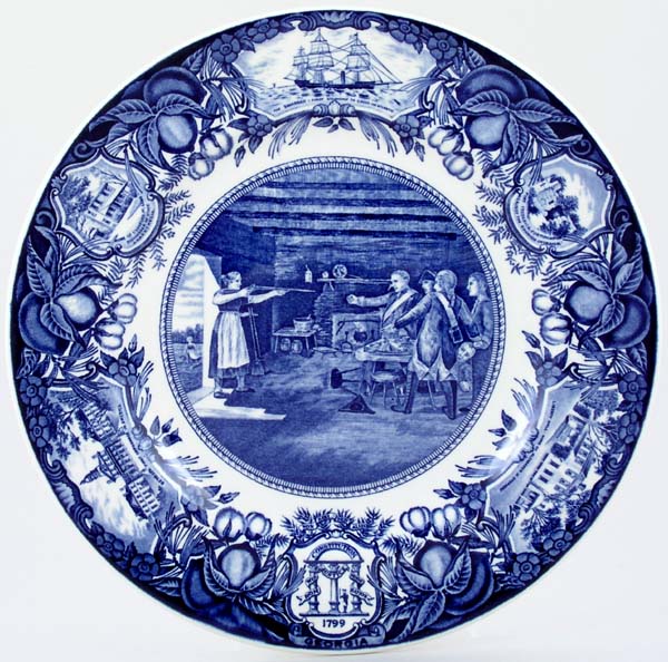 Plate Nancy Hart c1950